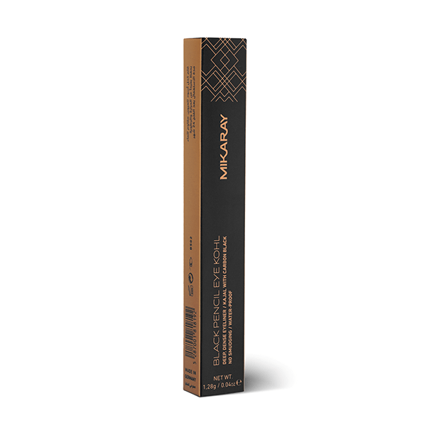 Black Pencil Eye Kohl - Deep, dense eyeliner with carbon
